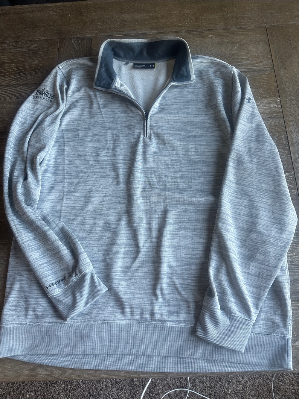 Under Armour Heather Gray Quarter-Zip Pullover Men’s XXL